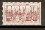 Stamps : Europe : Germany :  ADICIÒN  DE  LUBECK  A  LA  UNESCO