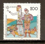 Stamps : Europe : Germany :  RENE  DE  LAUDONNIERE  Y  CHIEF  ATHORE