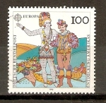 Sellos de Europa - Alemania -  RENE  DE  LAUDONNIERE  Y  CHIEF  ATHORE
