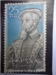 Stamps Spain -  Ed:1794- Personajes Españoles- Andrés Laguna