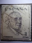 Stamps Spain -  Ed:1759-Literatos Españoles-Carlos Arniches