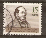 Stamps Germany -  GEORG  FRIEDRICH  LIST