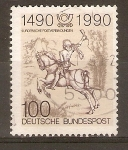 Stamps Germany -  JINETE  CARTERO