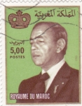 Sellos de Africa - Marruecos -  REY HASSAN II