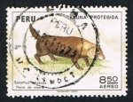 Stamps : America : Peru :  FAUNA PROTEGIDA-PERRO DE MONTE