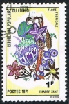 Stamps Republic of the Congo -  FLORE TROPICALE