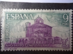 Stamps Spain -  Ed:2052- Año Santo Compostelano. Iglesia Románica de Eunate-Navarra