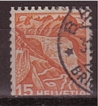 Stamps Switzerland -  Paisaje suizo