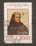 Stamps : Europe : Vatican_City :  PADRE  JUNIPERO  SERRA