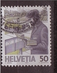 Stamps Switzerland -  Cartero