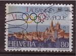 Stamps Switzerland -  Villa olimpica