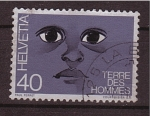 Stamps Switzerland -  Terre des Hommes