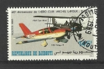 Sellos de Africa - Djibouti -  Amiversario aero-club