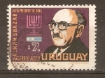 Stamps Uruguay -  PRESIDENTE  DE  ISRAEL  ZALMAN  SHAZAR