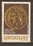 Stamps Uruguay -  DANTE  ALIGHIERI