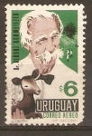Stamps Uruguay -  DOCTOR  ALBERT  SCHWEITZER  