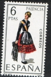 Stamps Spain -  1949- Trajes típicos españoles. PALENCIA.