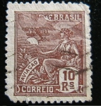 Stamps : America : Brazil :  Aviacion