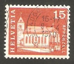 Stamps Switzerland -  817 - Iglesia Saint Maurice en Appenzell