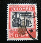 Stamps Colombia -  Petroleo