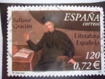 Sellos de Europa - Espa�a -  Ed:3808- Literatura Española. IV Centenario del nacimiento del Escritor: Baltasar Gracián