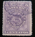 Stamps Costa Rica -  Correos y Telegrafos