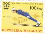 Stamps Madagascar -  JUEGOS OLÍMPICOS DE INVIERNO -Insbruck     