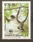 Stamps Honduras -  MONO  ATELES  JÒVEN
