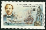 Stamps Chile -  CENTENARIO FALLECIMIENTO CARLOS CONDELL