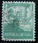 Stamps : America : Cuba :  Tabaco- Habano