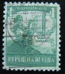 Sellos de America - Cuba -  Tabaco- Habano