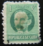 Stamps : America : Cuba :  Marti