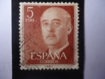 Stamps Spain -  Ed:1160- General Francisco Franco - Serie: General Francisco Franco (V) 1955-1975