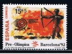 Stamps Spain -  Edifil  3157  Barcelona´92. VIII Serie Pre-Olímpica.  