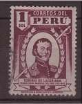 Stamps Peru -  Toribio de Luzuriaga
