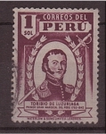 Stamps : America : Peru :  Toribio de Luzuriaga