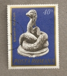 Stamps : Europe : Romania :  Serpiente glycon