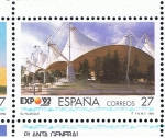 Stamps Spain -  Edifil  3177  Exposición Universal de Sevilla.  Expo´92.  