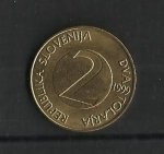 monedas de Europa - Eslovenia -  Golondrina./ reverso.
