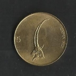 monedas de Europa - Eslovenia -  Cabra / anverso.