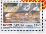 Stamps Spain -  Edifil  3190  Exposición Universal de Sevilla Expo´92.  