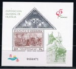 Stamps Spain -  Edifil  3195  Exposición Mundial de Filatelia Granada´92.  