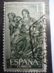 Stamps Spain -  Ed:1535- Navidad 1963-¨Nacimiento ¨(Alonso González Berruguete)