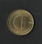 monedas de Europa - Eslovenia -  Truchas / reverso.