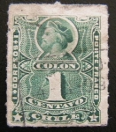 Sellos de America - Chile -  Colon