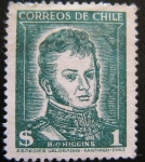 Sellos de America - Chile -  OHiggins