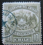 Stamps America - Chile -  Telegrafos del Estado