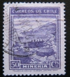 Stamps : America : Chile :  Mineria