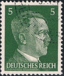 Stamps : Europe : Germany :  EFIGIE DE HITLER 1941-43. TIPOGRAFIADOS. Y&T Nº 708