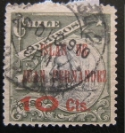 Stamps Chile -  Isla de JUan Fernandez Recargado
